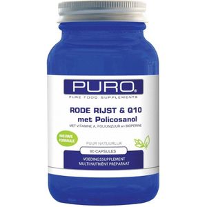 PURO Rode Gist Rijst Complex 3mg  90 capsules