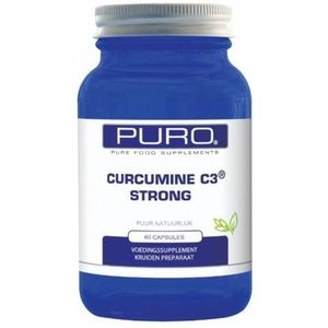 Puro - Curcumine C3 Strong - Voedingssupplement - Geel - Vegetarische Capsule