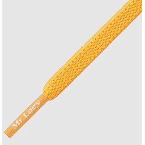 Mr. Lacy - Flexies - Veter - Bright Orange - Elastisch Materiaal - 90 cm