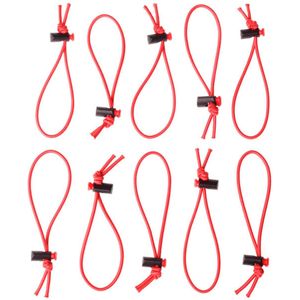 Aiqeer 30 stuks 20 cm gekleurde kabelriemen, herbruikbare kabelbinders, kabelbinders, bevestigingsriemen met haak en gesp, voor kabelbeheer (6 kleuren