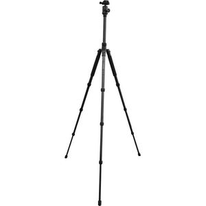 Caruba Travelstar 156 Lichtgewicht Camera Statief - Ideaal voor Reizen, 360° Rotatie, Monopod Functie - Draagvermogen van 15kg