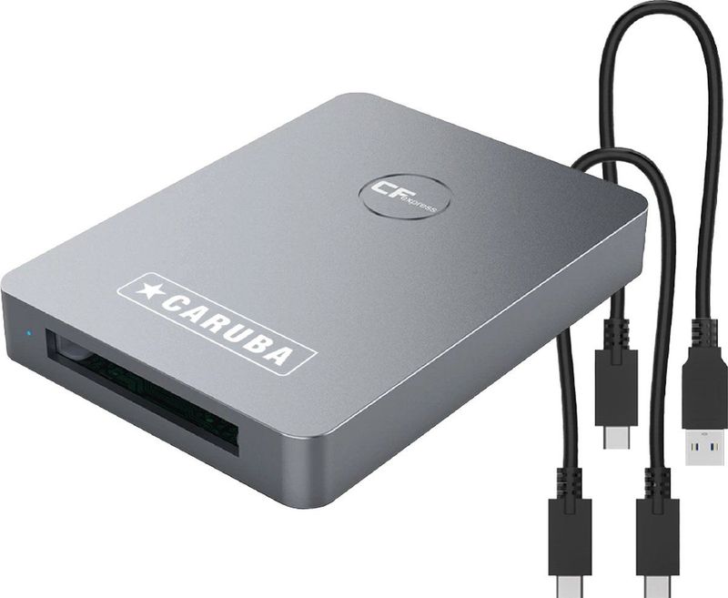Caruba - Cardreader CFexpress Type B - USB 3.1 - Metalen Behuizing