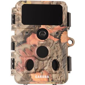 Caruba Mose Wildlife Wildlife camera met nachtzicht, 32 GB SD-kaart, wildcamera voor buiten, 48 MP met bewegingsdetector, voor professionele observatie van wilde dieren