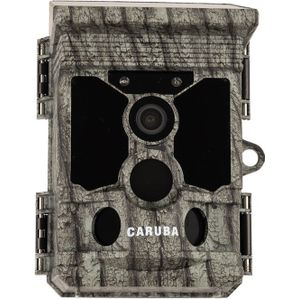 Caruba Raccoon Solar Wildlife Camera 4K | 46MP fotoresolutie | 4K video | zonnepaneel | WLAN & Bluetooth | nachtzicht tot 20 m | waterdicht IP66 | incl. 32GB Micro SD-kaart | met nachtzicht