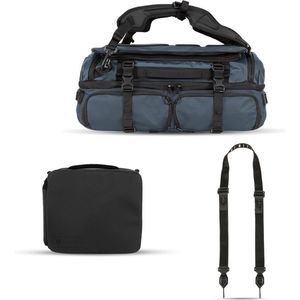 WANDRD HEXAD ACCESS DUFFEL Aegean Blue Photo Bundle Duo + FREE Sling Strap