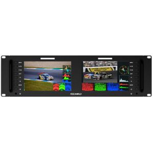 Feelworld D71 PLUS - Dual Rack Monitor - 7 inch - SDI