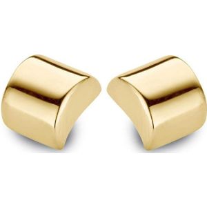 Casa Jewelry - Oorknoppen Finch - Goudkleurig - Zilver