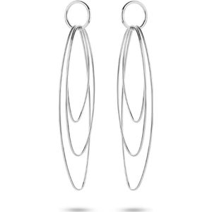 Casa - Regina - Creolen - Zilver - Hoogwaardige Materialen