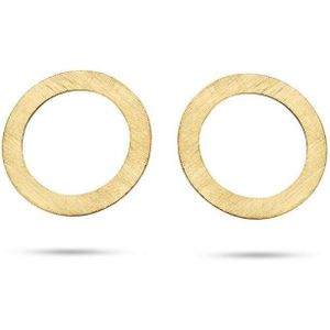 Casa Jewelry - Oorknoppen Lola - Goud Verguld - Zilver