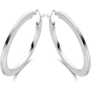 Casa Jewelry - Oorbellen TK.0017.50 Gomma Satin - Zilver