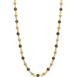 Casa - TC.9020.00 - Riva Rookkwarts - Ketting - Goudkleur