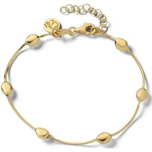 Casa - TA.1601.00 - Pebbles - Armband - Zilver - Goudkleurig - Parels