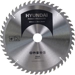 Hyundai Cirkelzaagblad voor Hout | Ø 250mm Asgat 30mm 48T - 56372-1