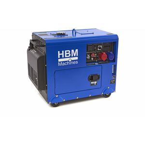 HBM 7900 Watt Standby Diesel Power Generator / Aggregat