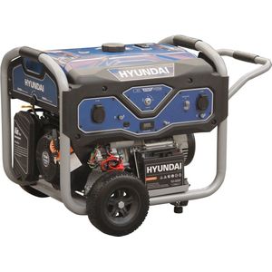 Hyundai 55053 Benzine Generator Met Elektrische Start - OHV Motor - 5500W