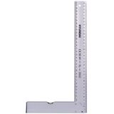 Hyundai linialen set 3 delig aluminium - 200mm, 350mm, 600mm
