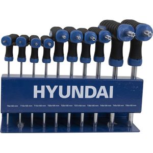 Hyundai T-greep torxsleutelset 10x