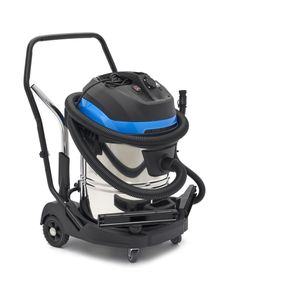 60 Liter 2400 W Professionele RVS Bouwstofzuiger met 2 motoren