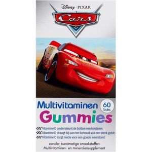 Disney Cars multivitamine gummies - 60 stuks - multivitamines en mineralen supplement kinderen