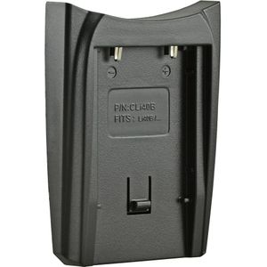 Accu-frontje voor duo en single oplader - voor Casio accu NP-80