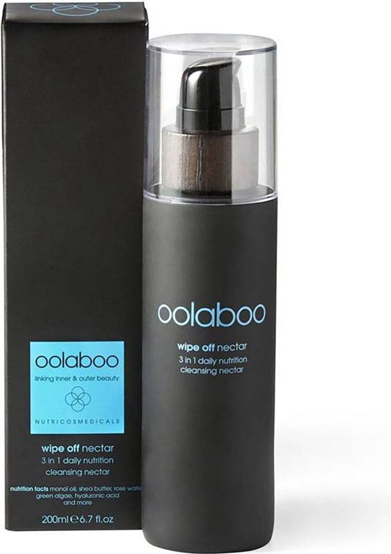 Oolaboo - Wipe Off - Nectar - 3 In 1 Daily Nutrition Cleansing Nectar - 200 ml