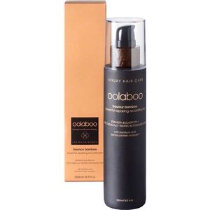 Oolaboo - Bouncy Bamboo - Extreme Repairing Hair Bath - Geschikt Voor Gekleurd Haar - 300ml