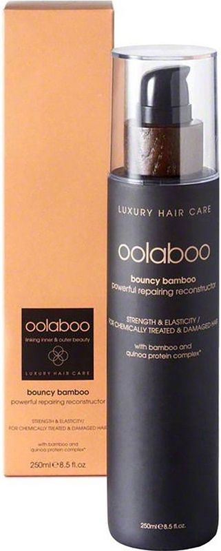 Oolaboo - Bouncy Bamboo - Extreme Repairing Hair Bath - Geschikt Voor Gekleurd Haar - 300ml