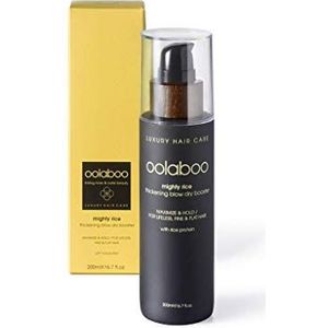 Oolaboo - Mighty Rice - Haarcrème - 200ml - Rijstproteïnen