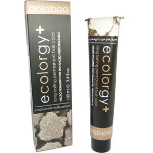 Oolaboo Ecolorgy+  Langdurige Haarkleuring Crème 100ml - 07.44 Intense Copper Blonde / Intensives Kupfer Blond