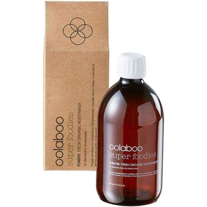 oolaboo dental care fresh organic mouthwash 500 ml