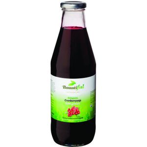 Bountiful Cranberrysap gezoet bio  750 Milliliter