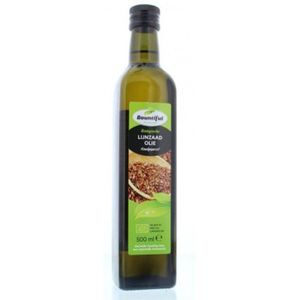 Bountiful lijnzaadolie bio 500 Milliliter