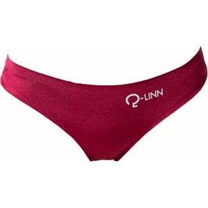 Thong / string, naadloos, Deep Red, bordeaux rood