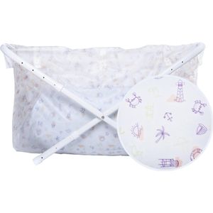 Bibabad - Beach Party - Opvouwbaar Bad - Verstelbaar van 60 tot 80 cm