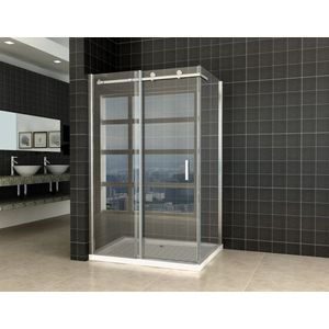 Wiesbaden - Douchecabine - Schuifdeur - 120x90 cm - 8 mm Veiligheidsglas - NANO Coating