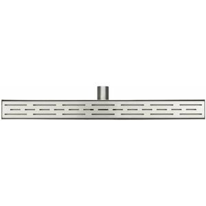 Wiesbaden RVS Douchegoot - Met RVS Sifon + Filter - 80 X 7 cm
