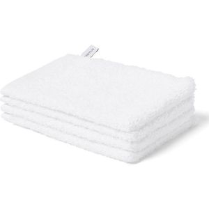 Yumeko washandjes terry wit 15x22 - 4 st