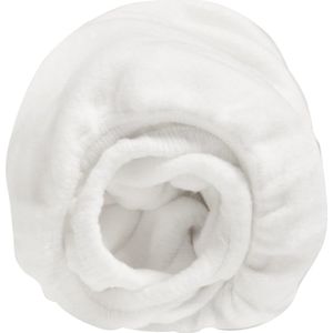 Yumeko Molton Katoen 180x220x30 Wit - Eco, Bio & Fairtrade