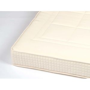 Yumeko Matras Natuurlatex 90x220 Wit - Eco, Bio & Fairtrade