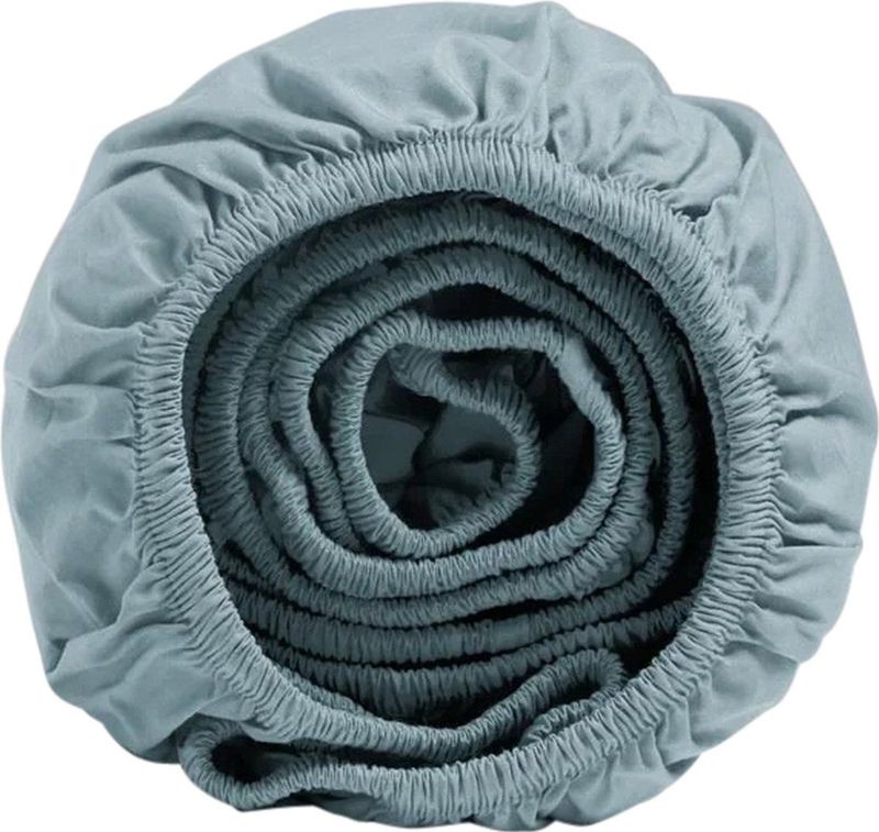 Hoeslakens - Wit - Katoen - Geschikt voor 1-persoonsbed