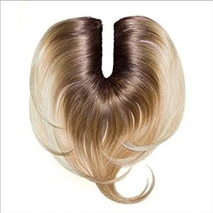 Balmain Haarstuk Volume Supérieur, Memory®Hair, kleur NEW YORK en mix van licht en donkerblonde tinten.