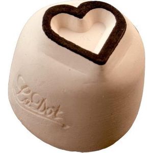 LaDot Tattoo Stempel Steen - S29 - Small - Hart - Nep Tattoo - Black Tattoo - Kinderen en Volwassenen