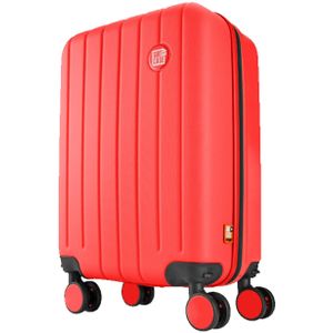 Suitmycase Handbagagekoffer - Reiskoffer - Red Velvet - 55cm - koffer handbagage 35L
