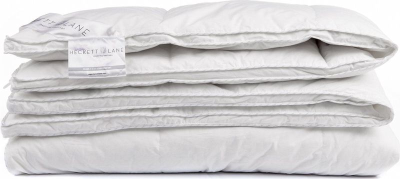 Heckett & Lane Silver - Dons - Dekbed - Tweepersoons - 200x200 cm - Wit