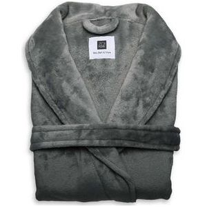 Bademantel Zo! Home Cara Lang Dark Grey 2020-M