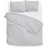 Zohome - Lino - Dekbedovertrek - Grijs - 100% Katoen