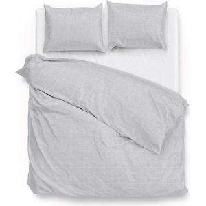 Dekbedovertrek Zo!Home Lino Dekbedovertrek Dove Grey