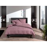 Zohome - Lino - Dekbedovertrek - Rood - 100% Katoen