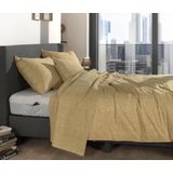 Dekbedovertrek - Grijs - Katoen - Eenpersoons