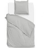 Zohome - Satinado - Dekbedovertrek - Grijs - 100% Katoen-Satijn
